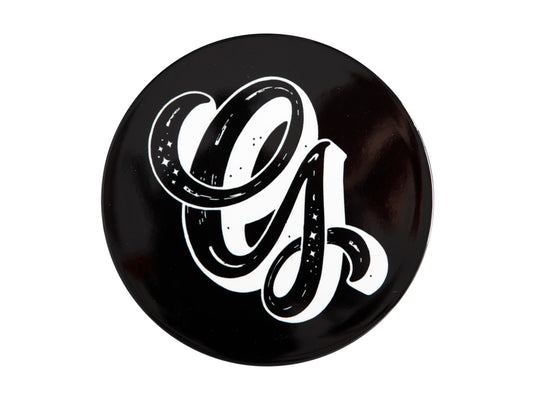 The Letterettes Ceramic Round Coaster 10.5cm "G" Gift Boxed