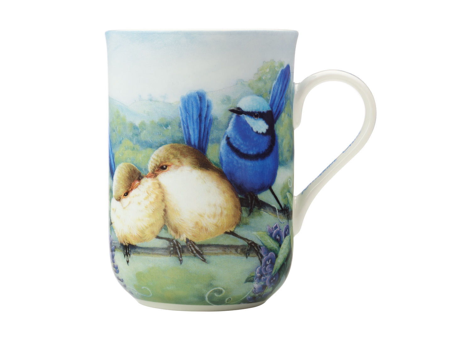 MW Birds of Australia KC 10yr Anniversary Mug 300ML Splendid Fairy Wren Gift Boxed