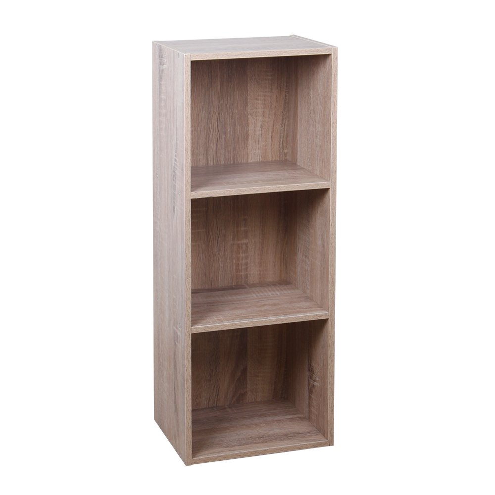 Bookcase 3Tier 29x23x79  oak