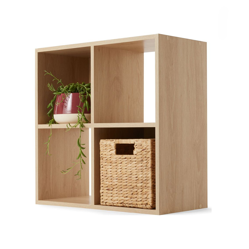 Cube 2x2 Oak 59x59x28cm