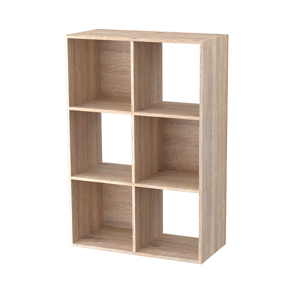 Cube 2x3 Oak 87x59x28cm