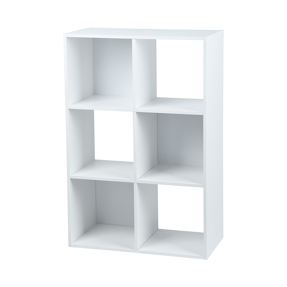 Cube 2x3 White 87x59x28cm