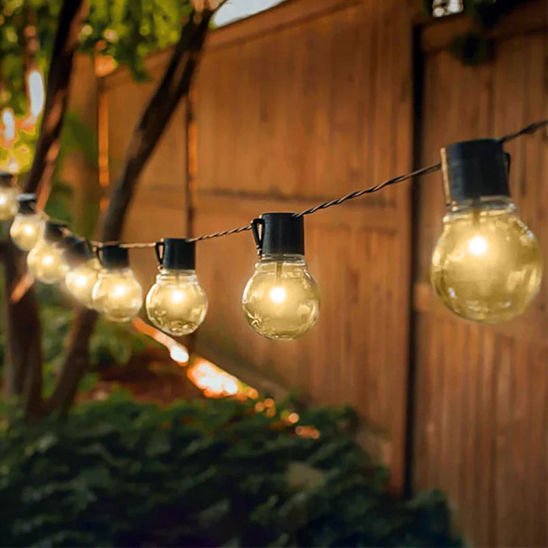 Illuminex Solar Festoon Lights Warm White