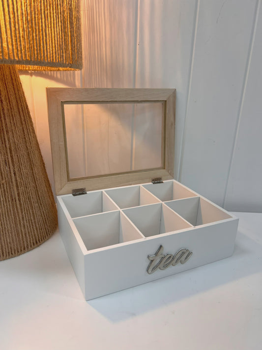 Storage tea chest 23x18x8cm