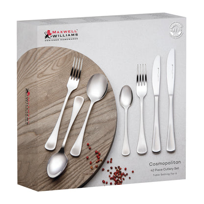 Cosmopolitan Cutlery Set 42pce