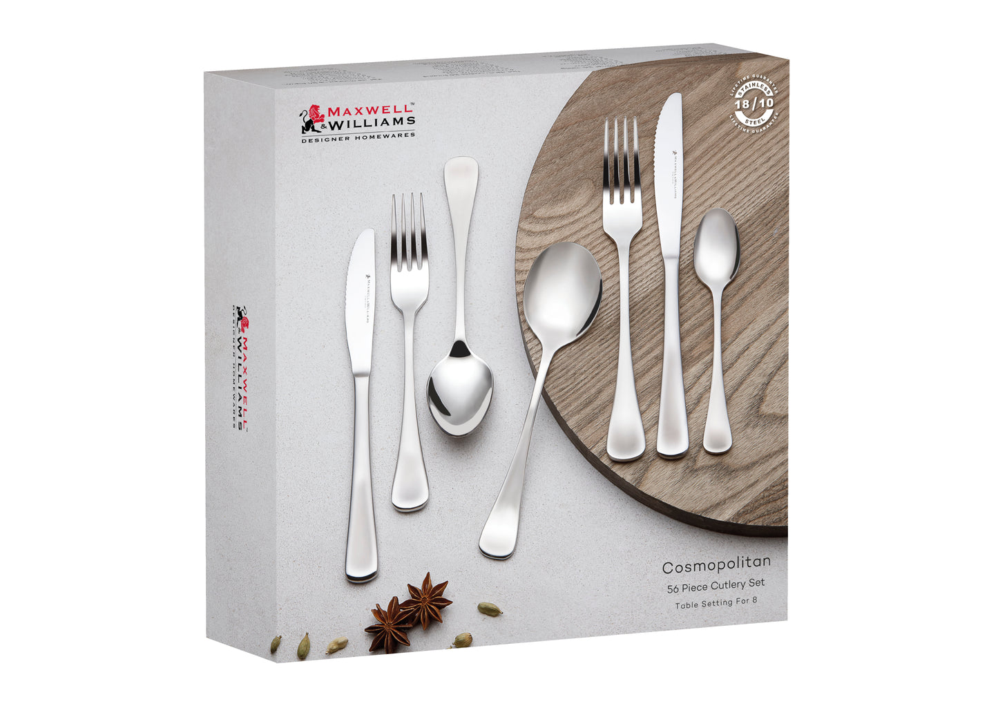 Cosmopolitan 56pc Cutlery Set