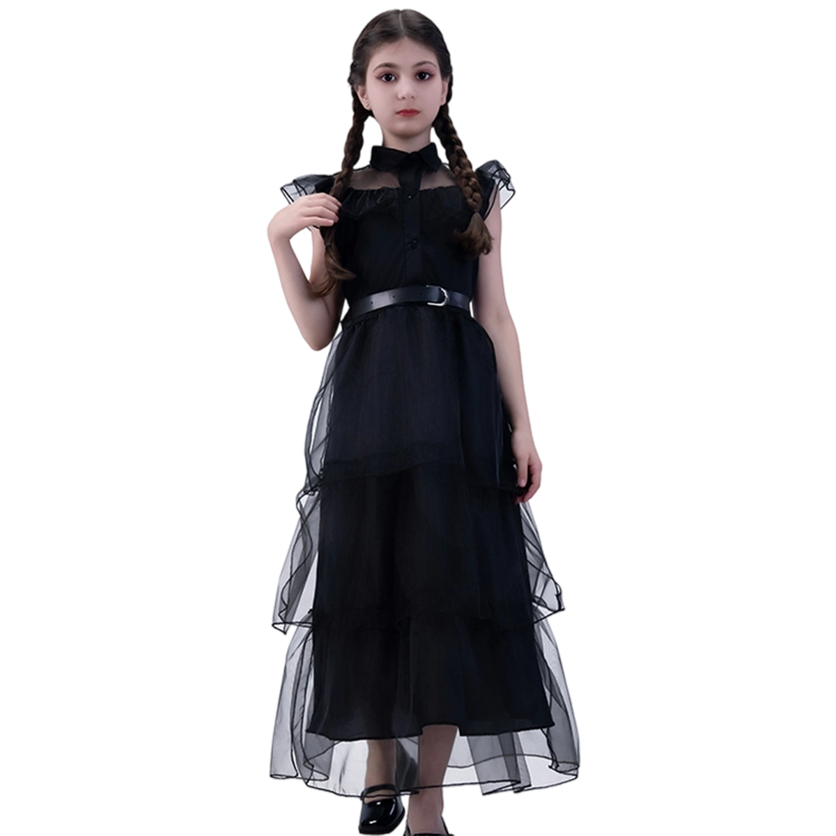 Costume kids raven girl