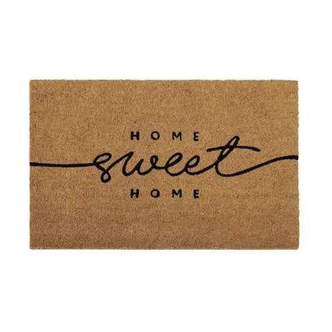 Sweet home PVC back coir mat 50x80cm