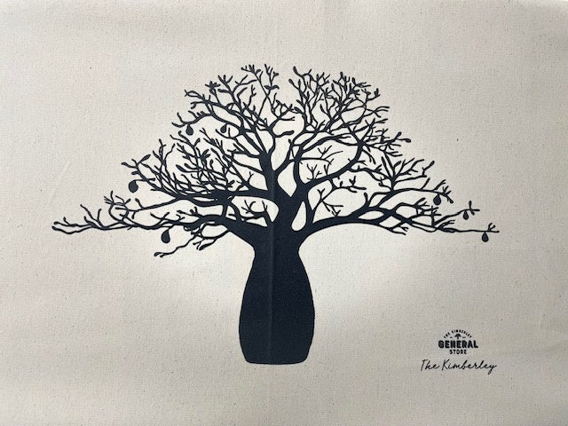 KGS cotton Boab print tea towel