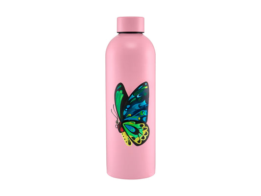 Pete Cromer garden DW insulated bottle 750ml butterfly