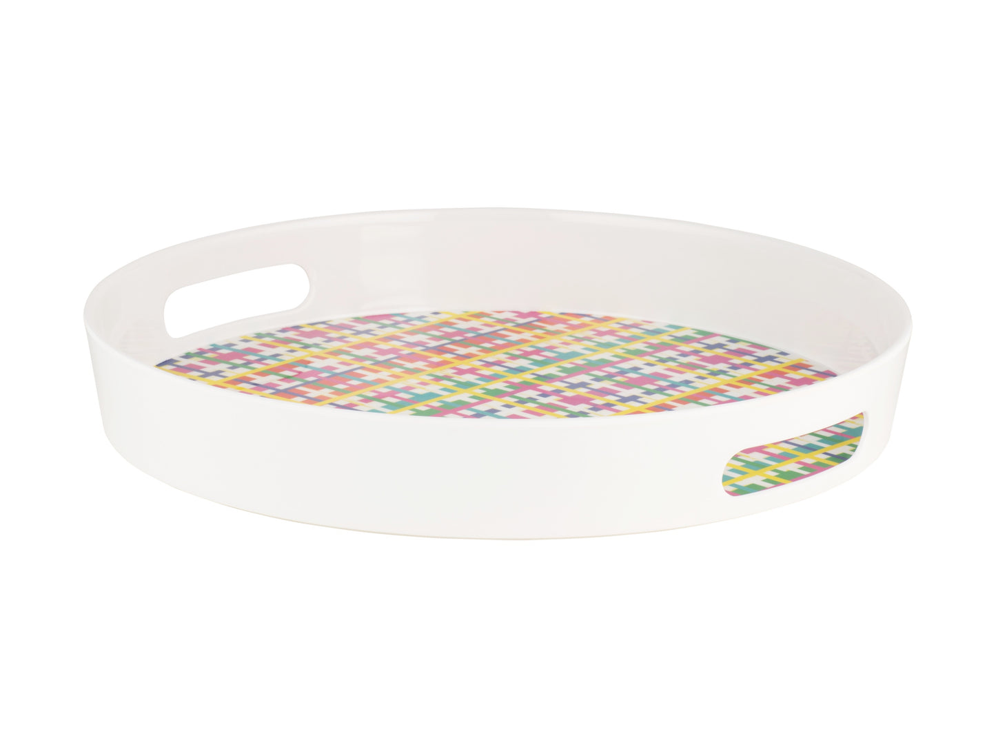 Maxwell & Williams Donna Sharam Byron Melamine Round serving tray 35 x 5cm