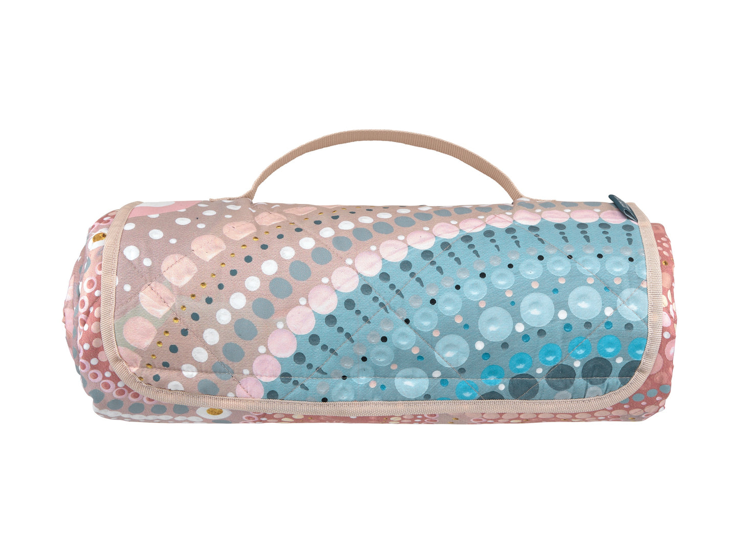 Lou Martin uplift folding picnic blanket 200x150cm
