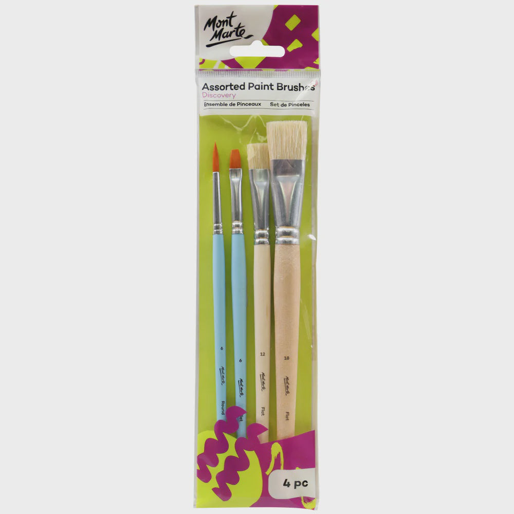 Paint brush set of 4pieces