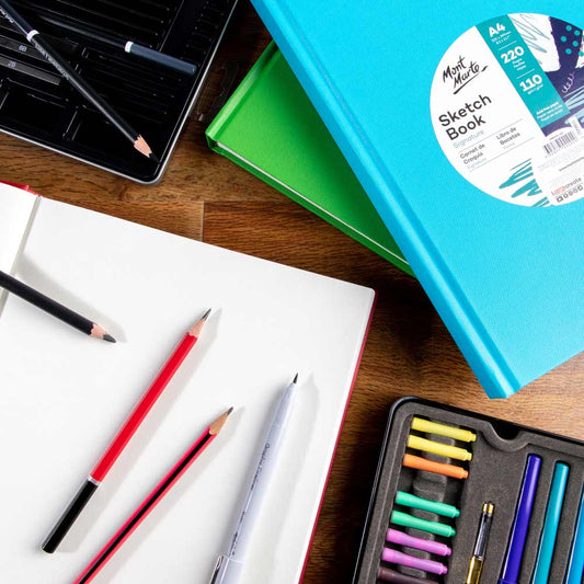 Sketch Book Hard Cover A4 220pg 110gsm