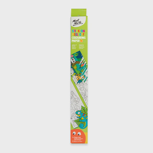 Stick on peel off colouring paper roll 2.8m