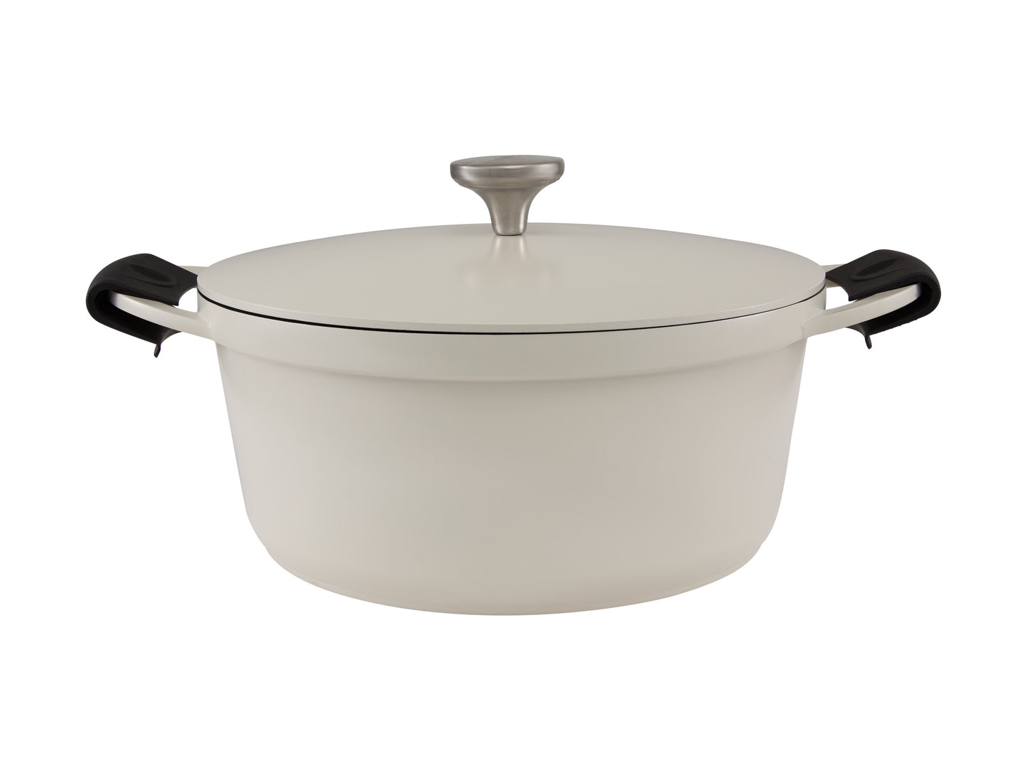 Cast Lite NS Casserole 28cm/6.3L Ecru