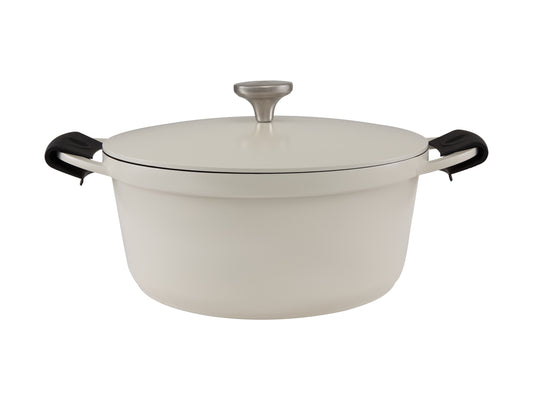 Cast Lite NS Casserole 28cm/6.3L Ecru
