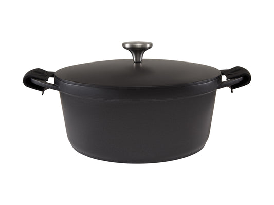 Cast Lite NS Casserole 28cm/6.3L Black