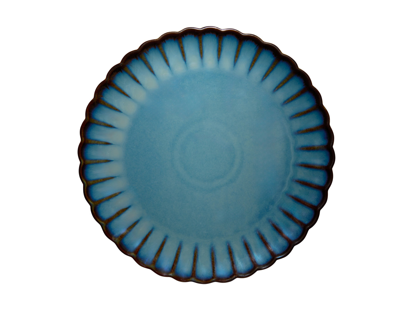 Casa domani solare dinner plate azure 27cm