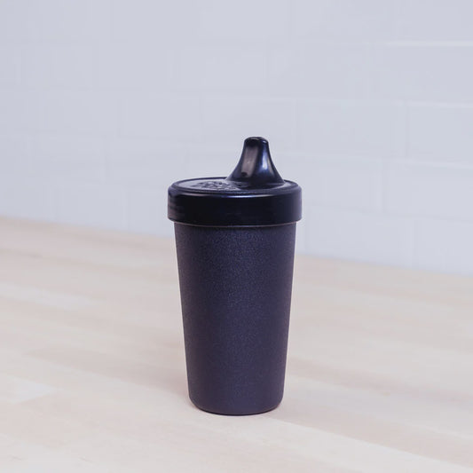 Non-spill sippy cup black