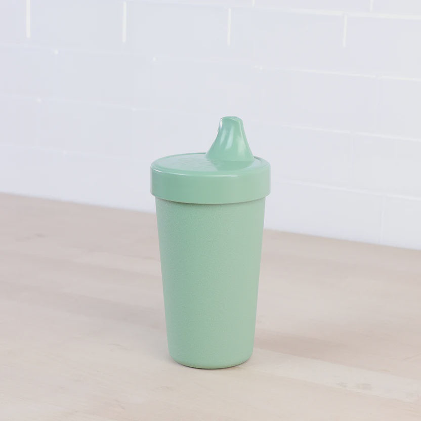 No-spill sippy cup sage
