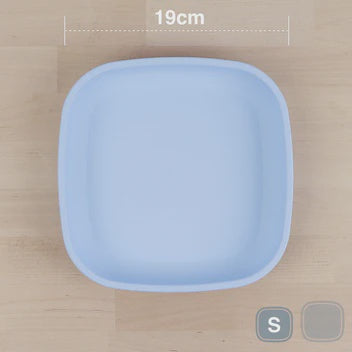 Flat plate ice blue
