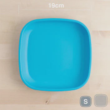 Flat plate sky blue