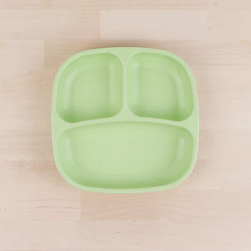 Divided plate leaf