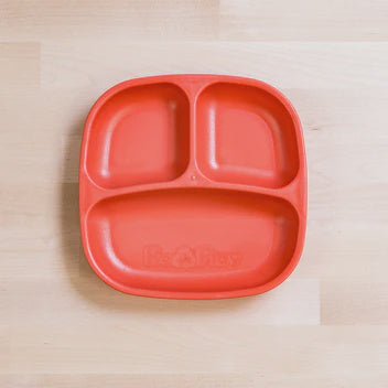 Divided plate red