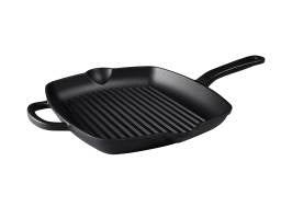 Cast Iron Griddle pan black 26cm gift boxed