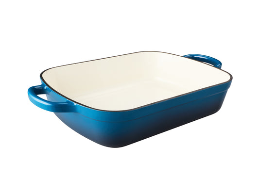 Cast Iron Roaster Midnight blue 34x26cm 5L