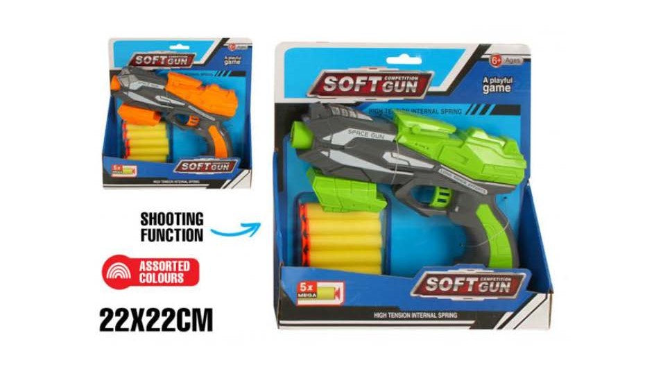 Eva foam bullet gun 6pce