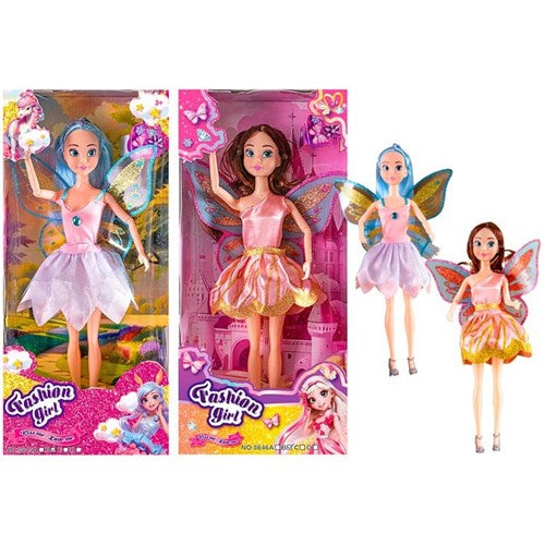 Magi fairy w/glitter wings 30cm