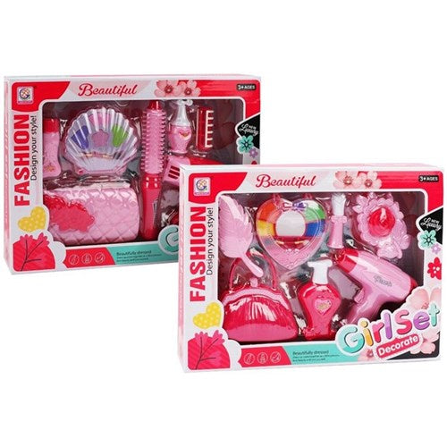 Hair & makeup beauty set 7pce