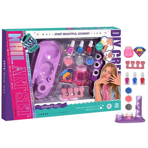 Glitter nail art set 11pce