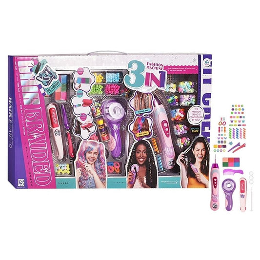3 in 1 Large DIY hair braiding set