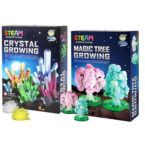 Crystal & magic tree growing kit 9pce