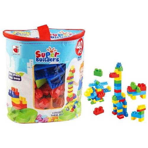 Block set in bag 40pce