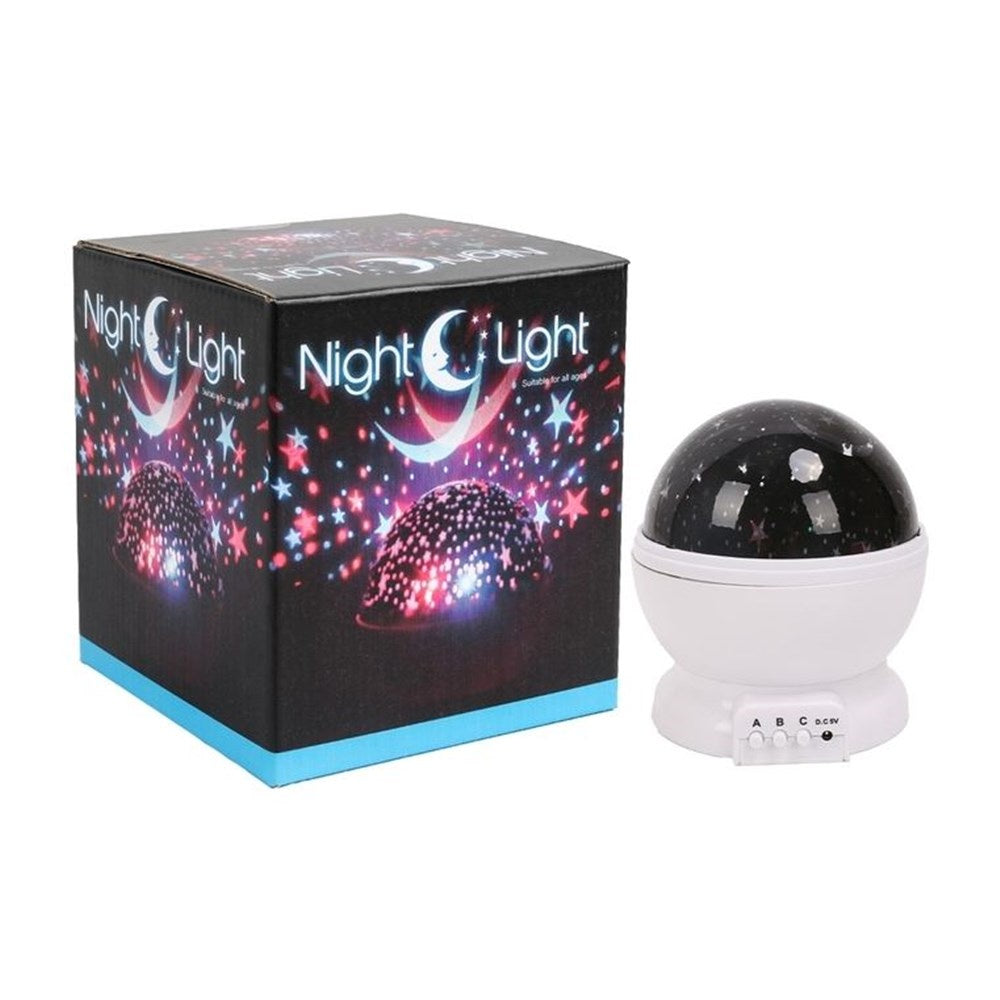 Galaxy projector night light
