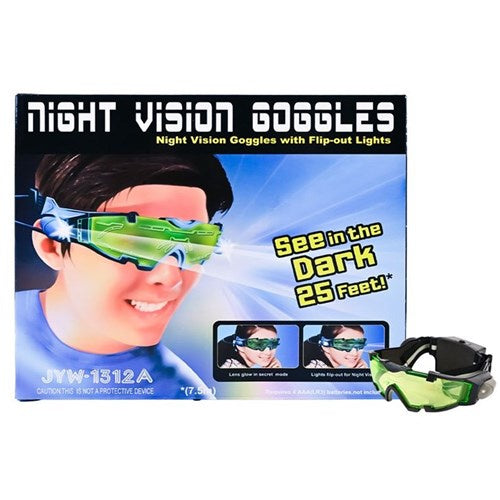 Night vision goggles with flip out