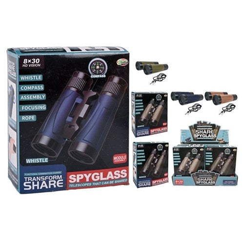 2pce Spy Set with Binocular & Whistle