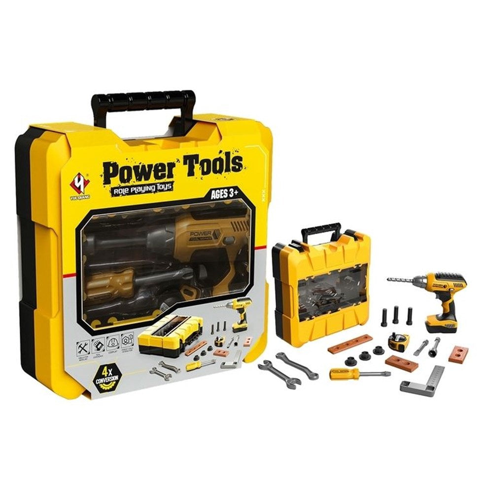 18pc Drill & Tool set w/sound