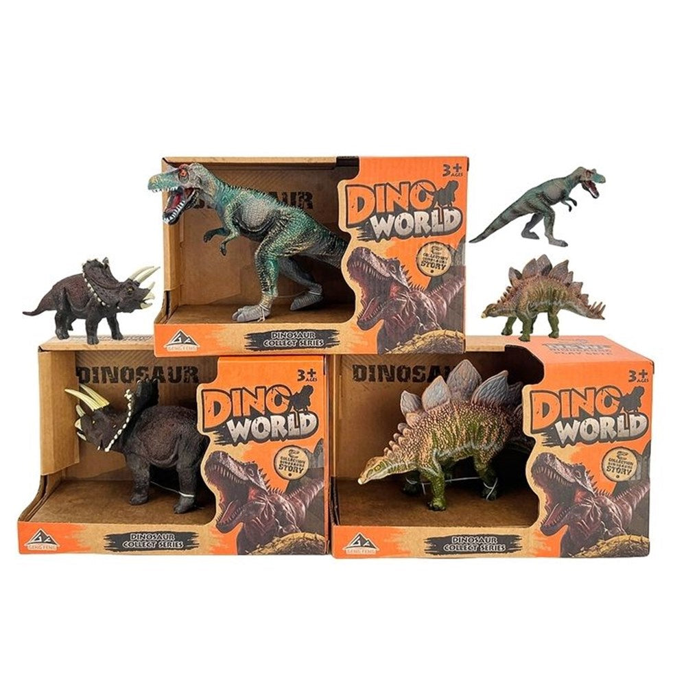 Collection dinosaur figures 3 assorted