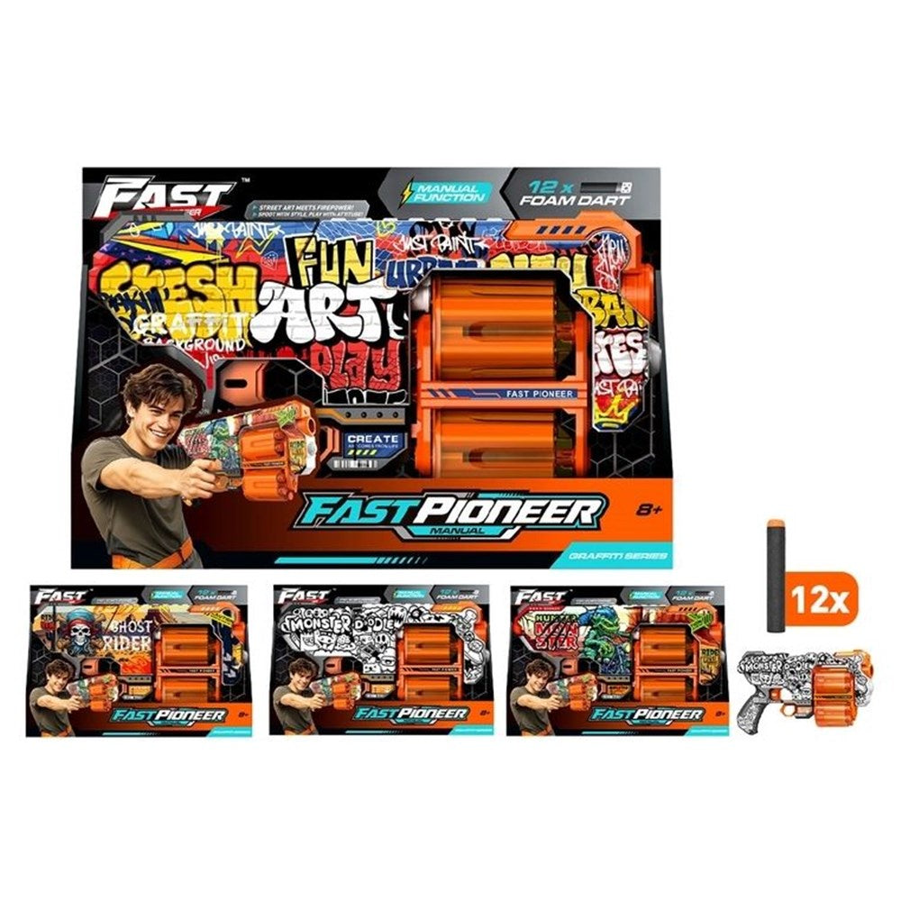 12 shot mag gun w/soft bullet