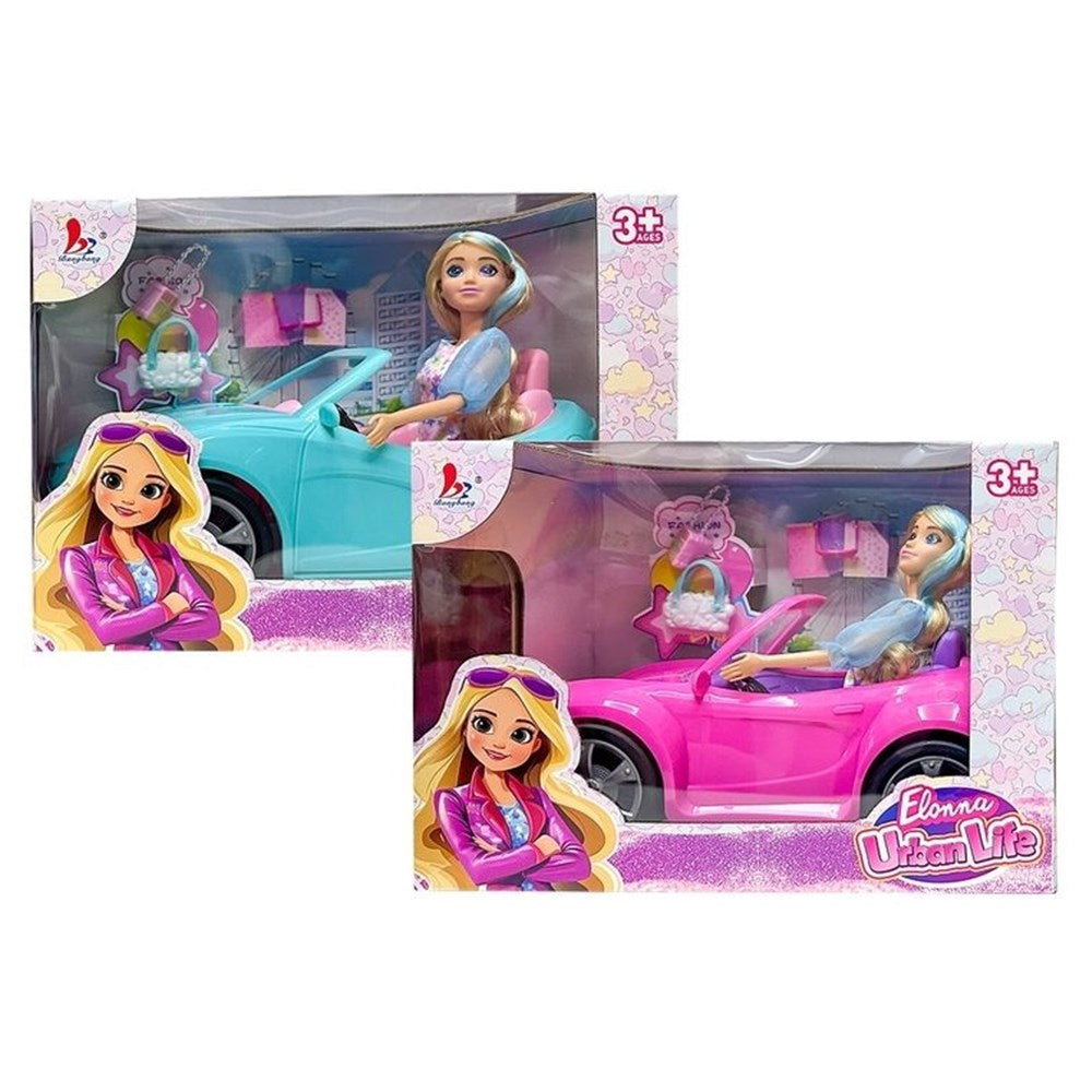 Urban Life Doll 30cm W/Car