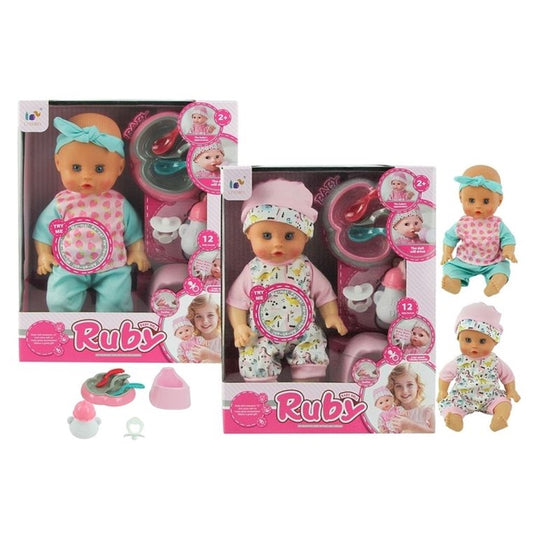 Baby Doll w/Sound Accessories 30cm