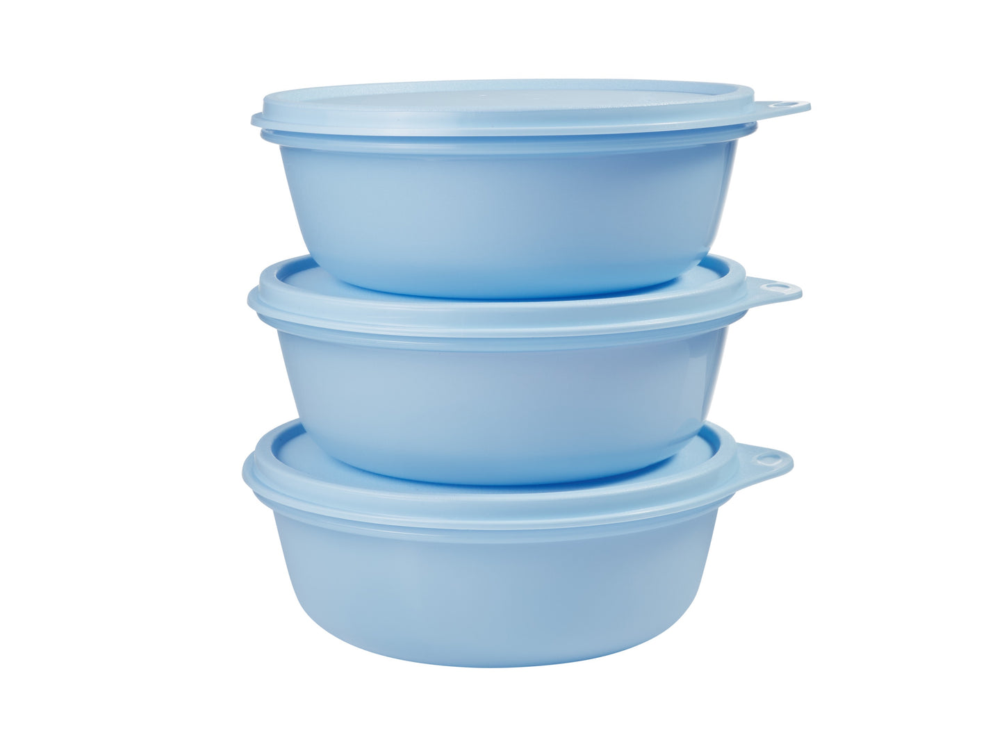 Modular medium size bowl 600ml blue set of 3