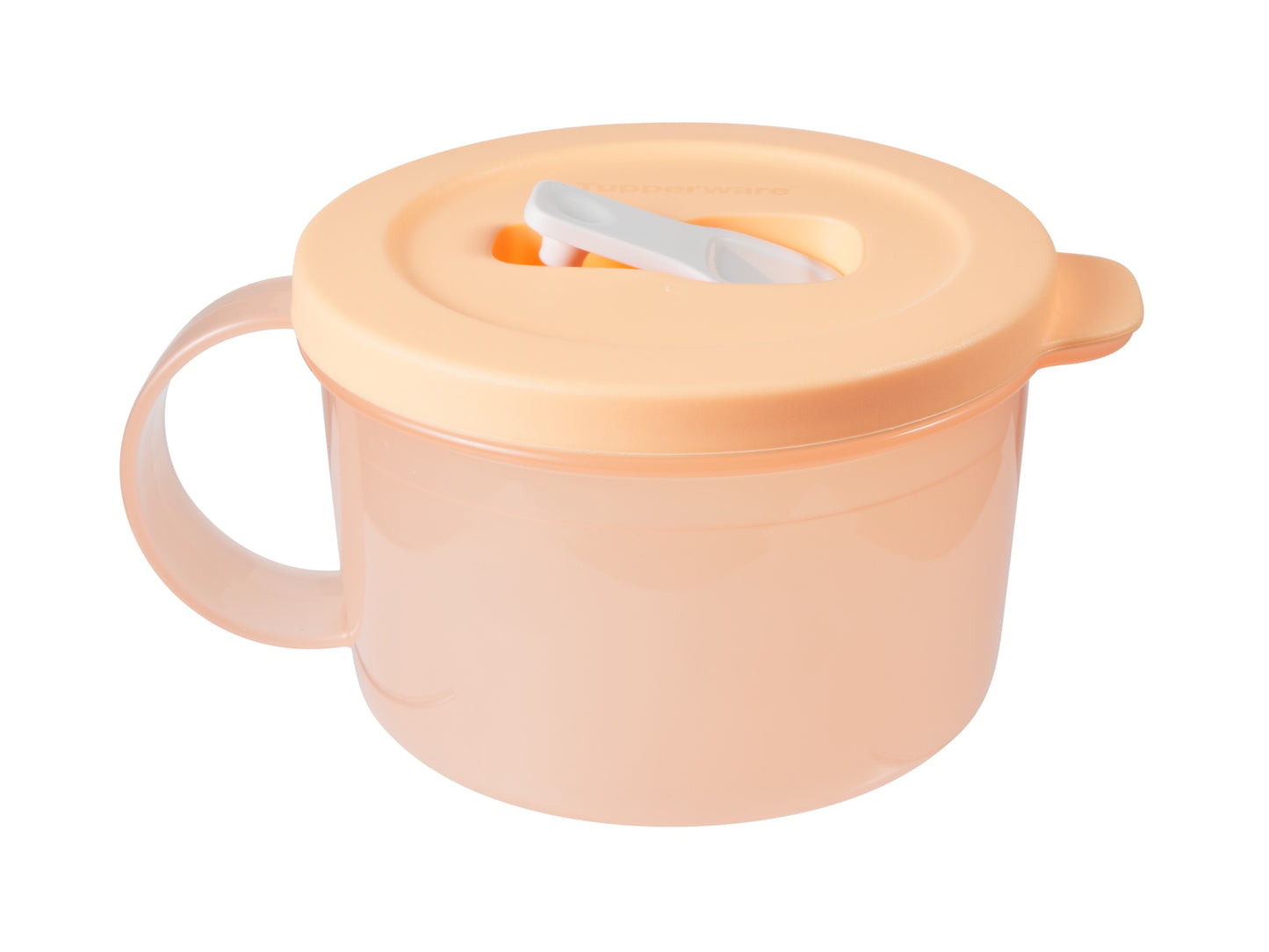 Microwavable on the go mug 460ml orange