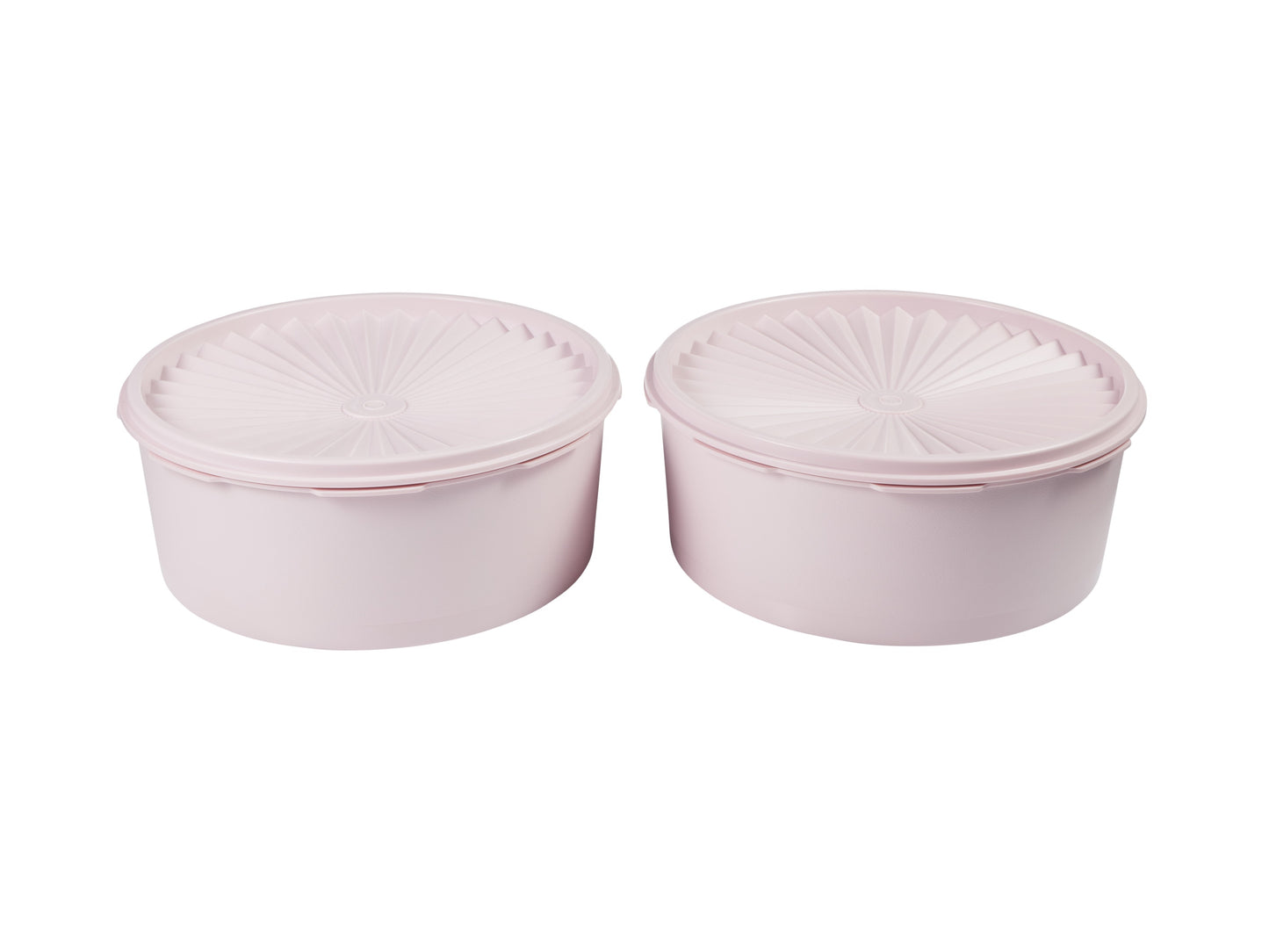 Heritage canister 1.8L pink set of 2