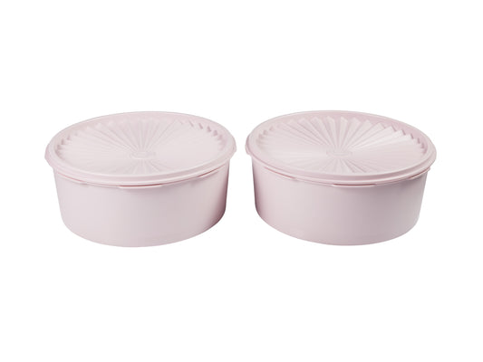 Heritage canister 1.8L pink set of 2